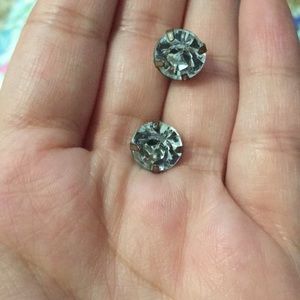 Diamond Imitation Studs